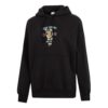 (WMNS) Büyük Boy Grafik Kapüşonlu Sweatshirt “Siyah”