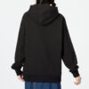 (WMNS) Büyük Boy Grafik Kapüşonlu Sweatshirt “Siyah”