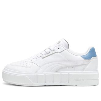 (WMNS) Cali Court Deri “Beyaz Zen Mavi”