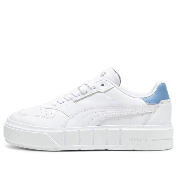 (WMNS) Cali Court Deri “Beyaz Zen Mavi”