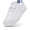 (WMNS) Cali Court Deri “Beyaz Zen Mavi”