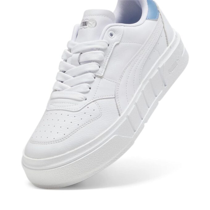 (WMNS) Cali Court Deri “Beyaz Zen Mavi”