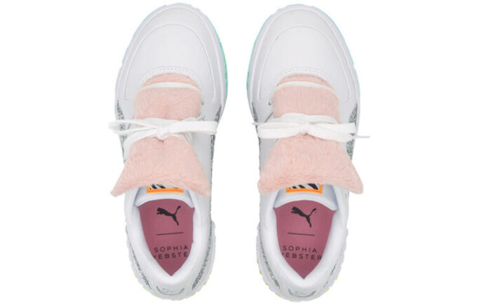 (WMNS) Cali Fur x Sophia Webster “Beyaz Pembe”