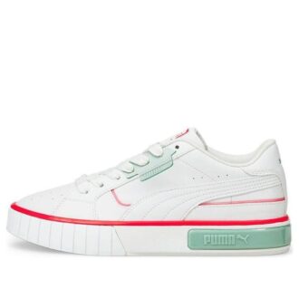 (WMNS) Cali Star Lights Platform Ayakkabılar Beyaz/Yeşil/Turuncu