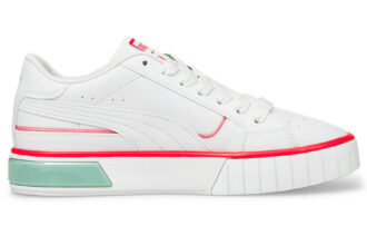 (WMNS) Cali Star Lights Platform Ayakkabılar Beyaz/Yeşil/Turuncu