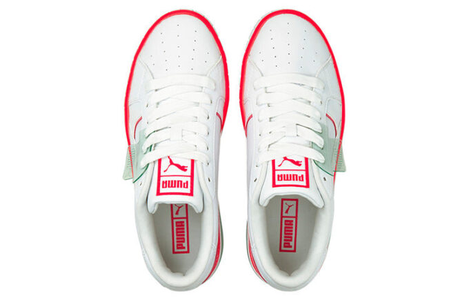 (WMNS) Cali Star Lights Platform Ayakkabılar Beyaz/Yeşil/Turuncu