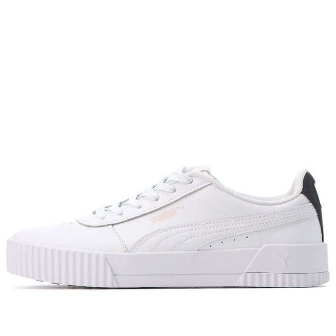 (WMNS) Carina Leather “Beyaz Siyah Gül Suyu”