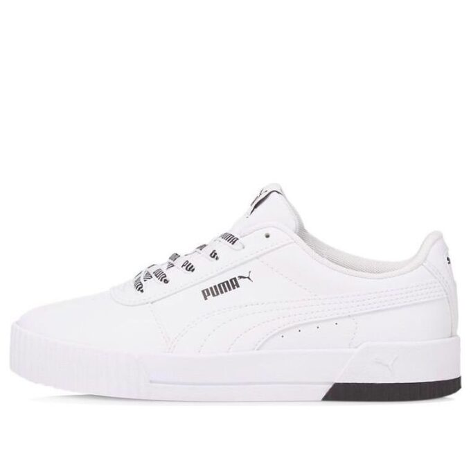 (WMNS) Carina Logomania Spor Ayakkabı Beyaz/Siyah