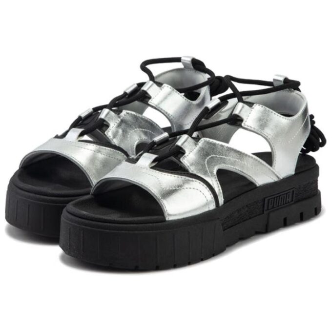 (WMNS) Cilia Kamalı Sandaletler “Gümüş”