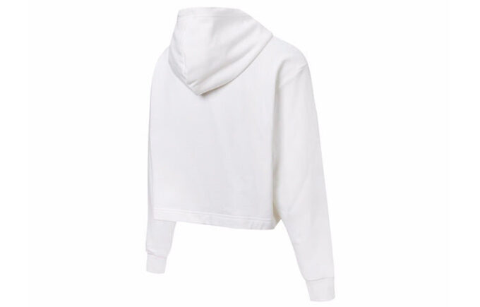 (WMNS) Claw Pack Logolu Kapüşonlu Üst “Beyaz Mavi”