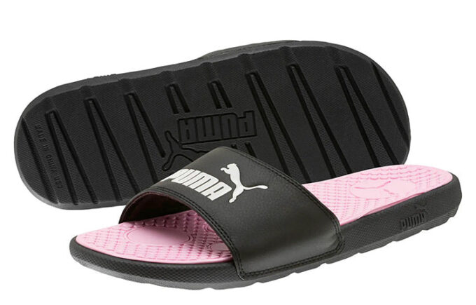 (WMNS) Cool Cat Slaytları “Siyah Soluk Pembe”