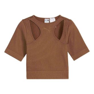 (WMNS) Dare To Muted Motion Tişörtü “Kahverengi”