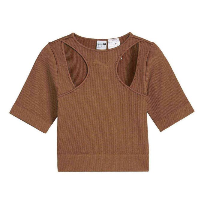 (WMNS) Dare To Muted Motion Tişörtü “Kahverengi”
