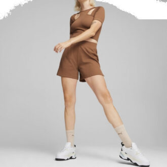 (WMNS) Dare To Muted Motion Tişörtü “Kahverengi”