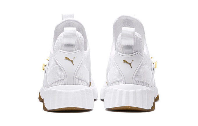 (WMNS) Defy Varsity Mid “Beyaz Metalik Altın”