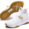 (WMNS) Defy Varsity Mid “Beyaz Metalik Altın”