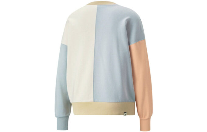 (WMNS) Downtown Büyük Boy Yuvarlak Yaka Sweatshirt Beyaz