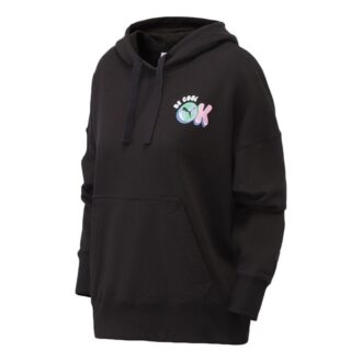 (WMNS) Downtown Grafik Kapüşonlu “Siyah Mavi Pembe”