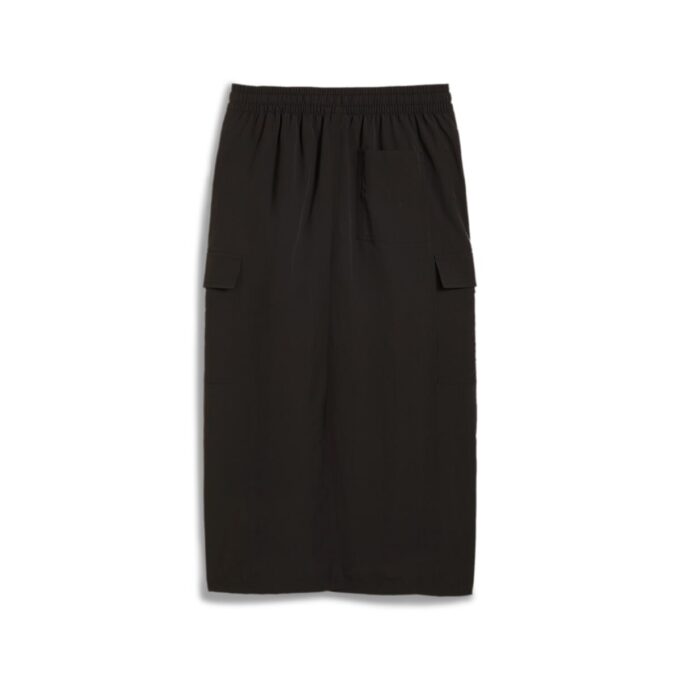 (WMNS) DOWNTOWN Kargo Midi Etek “Siyah”