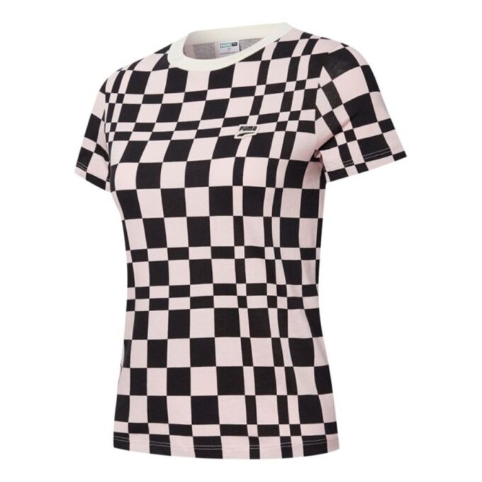 (WMNS) Downtown Yuvarlak Yaka Pembe/Kırmızı