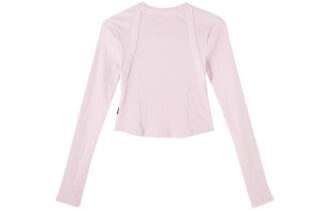 (WMNS) Düz Uzun Kollu Tişört “Pembe”