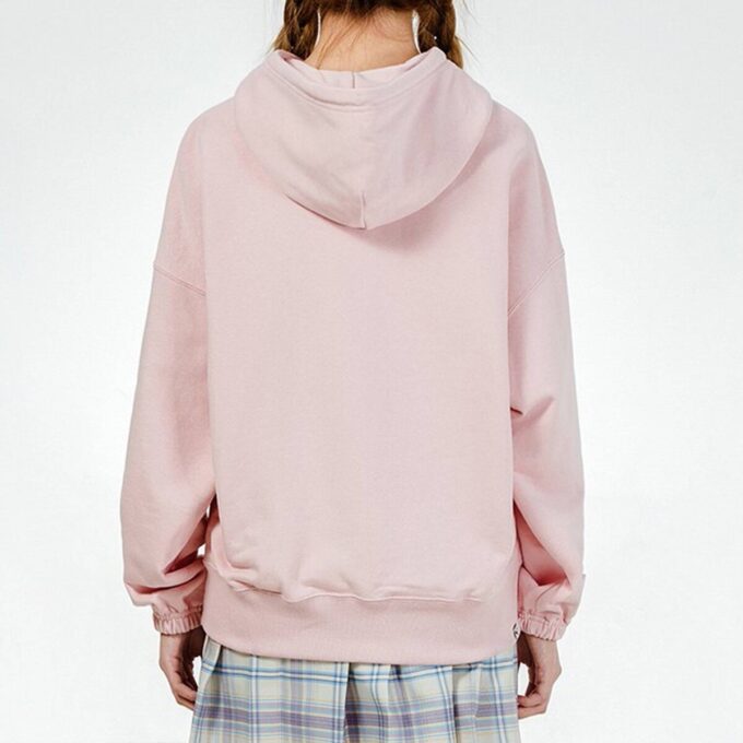 (WMNS) Şehir Merkezi Grafik Kapüşonlu Sweatshirt Pembe