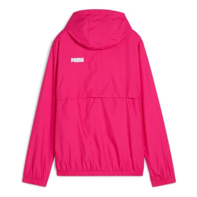 (WMNS) Essentials Düz Rüzgarlık Ceket “Sıcak Pembe”