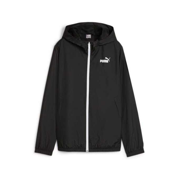 (WMNS) Essentials Düz Rüzgarlık Ceket “Siyah”
