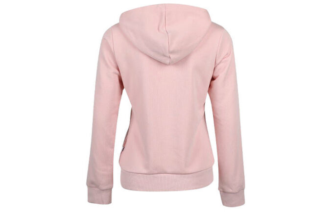 (WMNS) Essentials Logolu Kapüşonlu Üst “Pembe Beyaz”