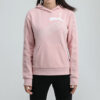 (WMNS) Essentials Logolu Kapüşonlu Üst “Pembe Beyaz”
