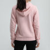 (WMNS) Essentials Logolu Kapüşonlu Üst “Pembe Beyaz”
