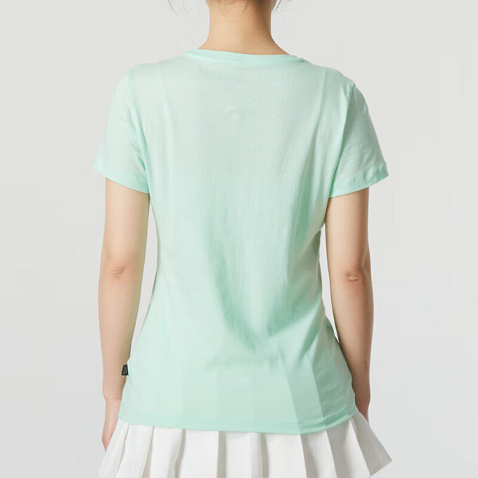 (WMNS) Essentials Logolu Tişört “Yeşil Gümüş”