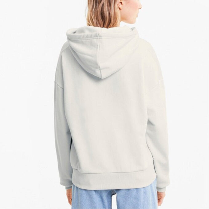 (WMNS) Evide Kapşonlu Sweatshirt “Beyaz”