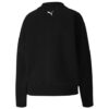 (WMNS) Evide Logo Baskılı Yuvarlak Yaka Sweatshirt Siyah