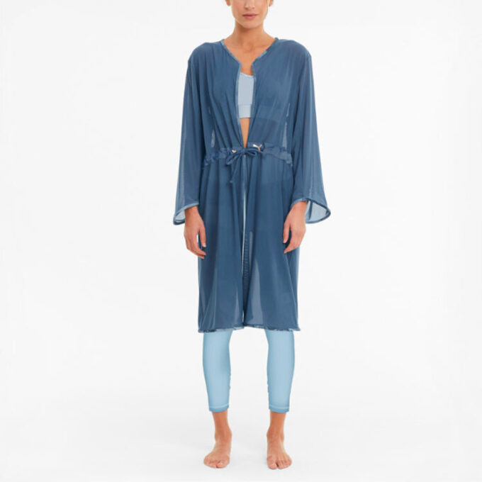 (WMNS) Exhale Power Mesh Elbise “Ensign Blue”