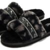 (WMNS) Fluff Remix Animal BX “Black Grey”