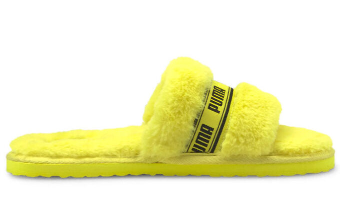 (WMNS) Fluff Slaytlar “Fluo Sarı”