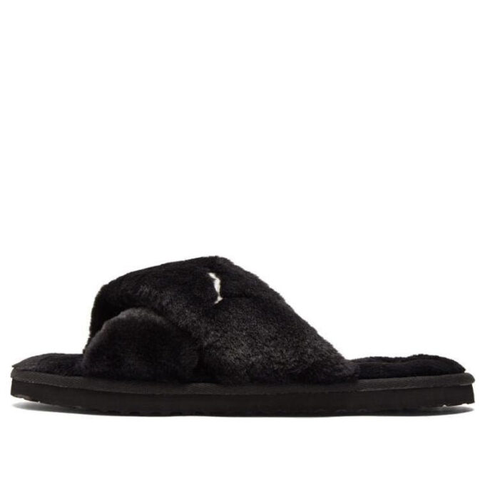(WMNS) Fluff X Kayışlı Terlik “Siyah”