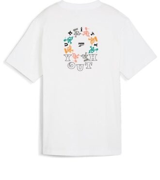(WMNS) Gençlik Grafik Tişörtü “Beyaz”