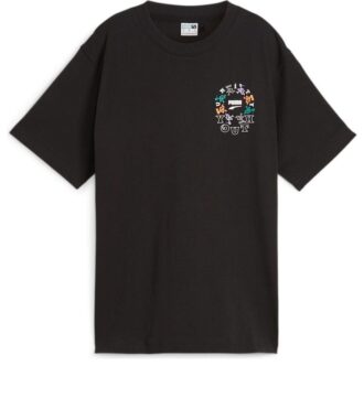 (WMNS) Gençlik Grafik Tişörtü “Siyah”