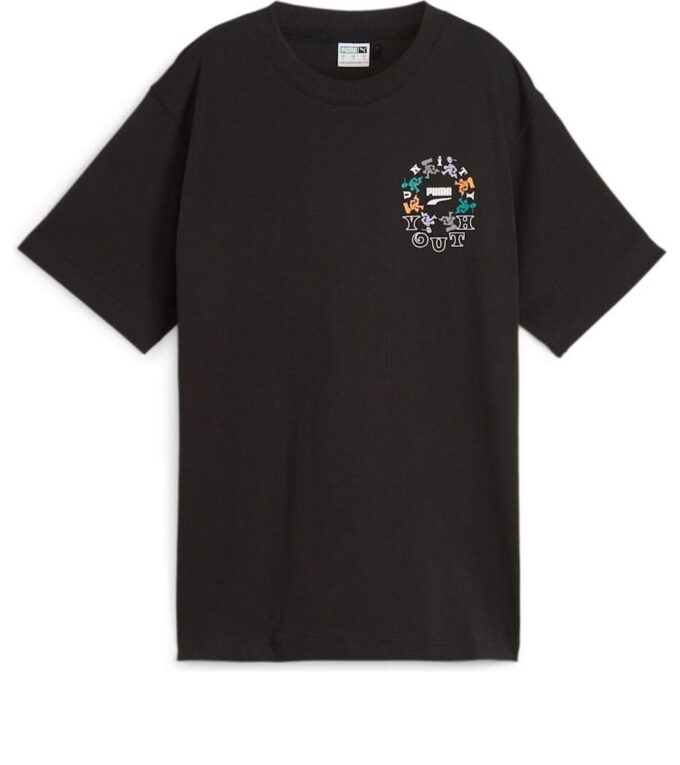 (WMNS) Gençlik Grafik Tişörtü “Siyah”