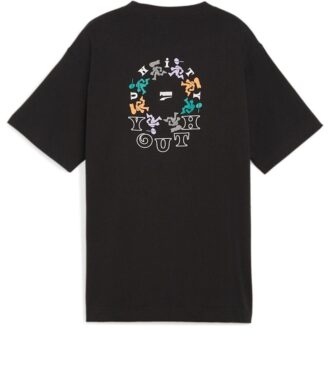 (WMNS) Gençlik Grafik Tişörtü “Siyah”