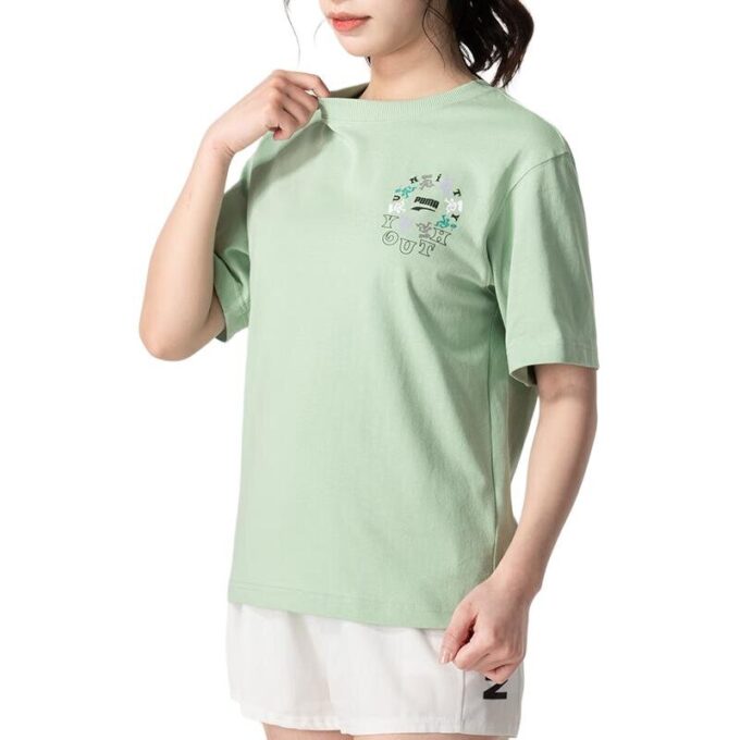 (WMNS) Gençlik Logolu Tişört “Yeşil”