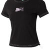 (WMNS) Grafik Kısa Üst “Siyah”