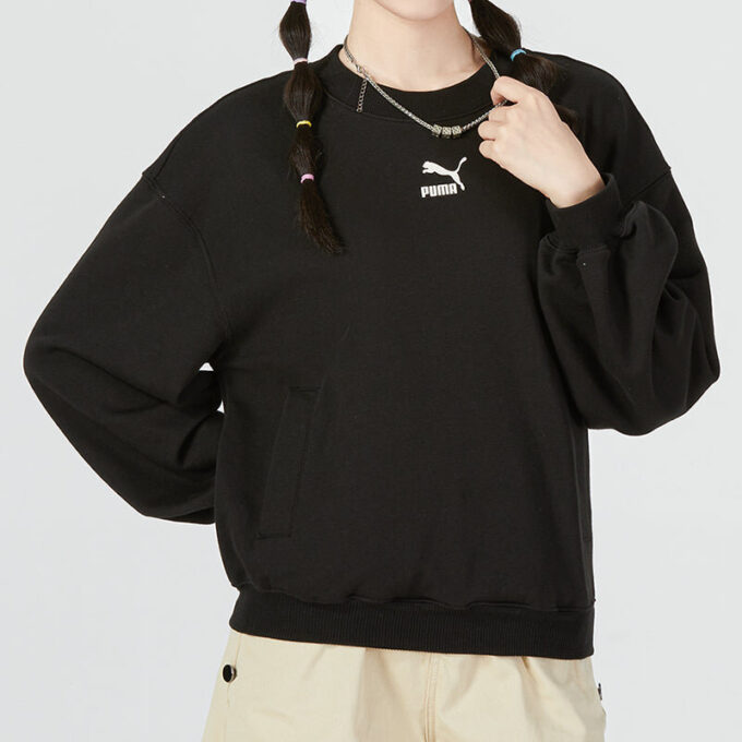 (WMNS) Grafik Sweatshirt “Siyah”