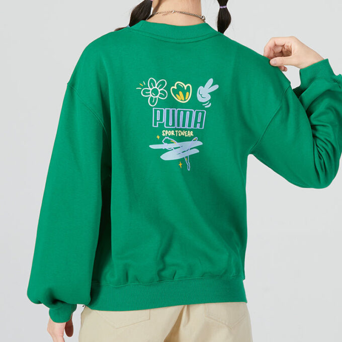 (WMNS) Grafik Sweatshirt “Yeşil”