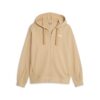 (WMNS) HER Tam Fermuarlı Kapüşonlu Sweatshirt “Tan”