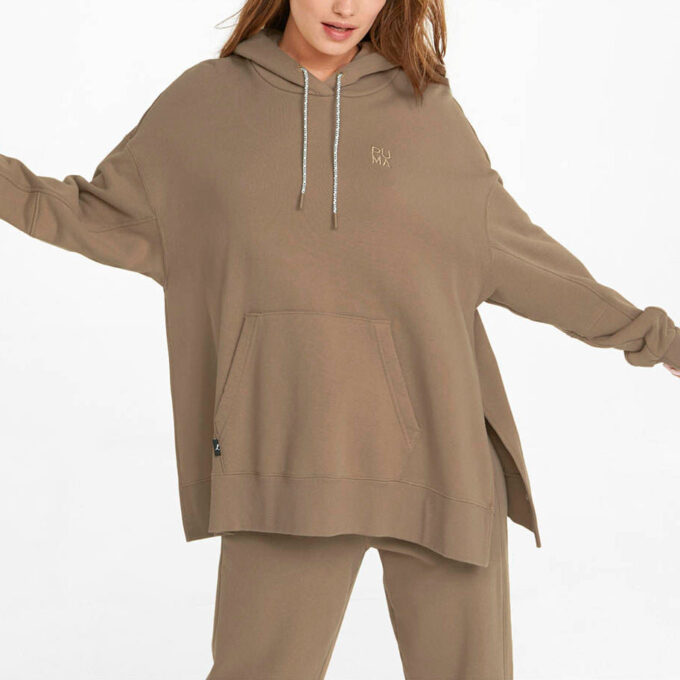 (WMNS) Infuse Kapüşonlu Sweatshirt “Kahverengi”