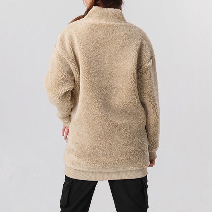 (WMNS) Interstellar Teddy Ceket “Bej”