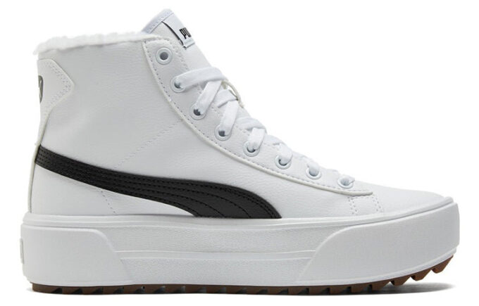 (WMNS) Kaia Mid “Kürk – Beyaz Siyah”